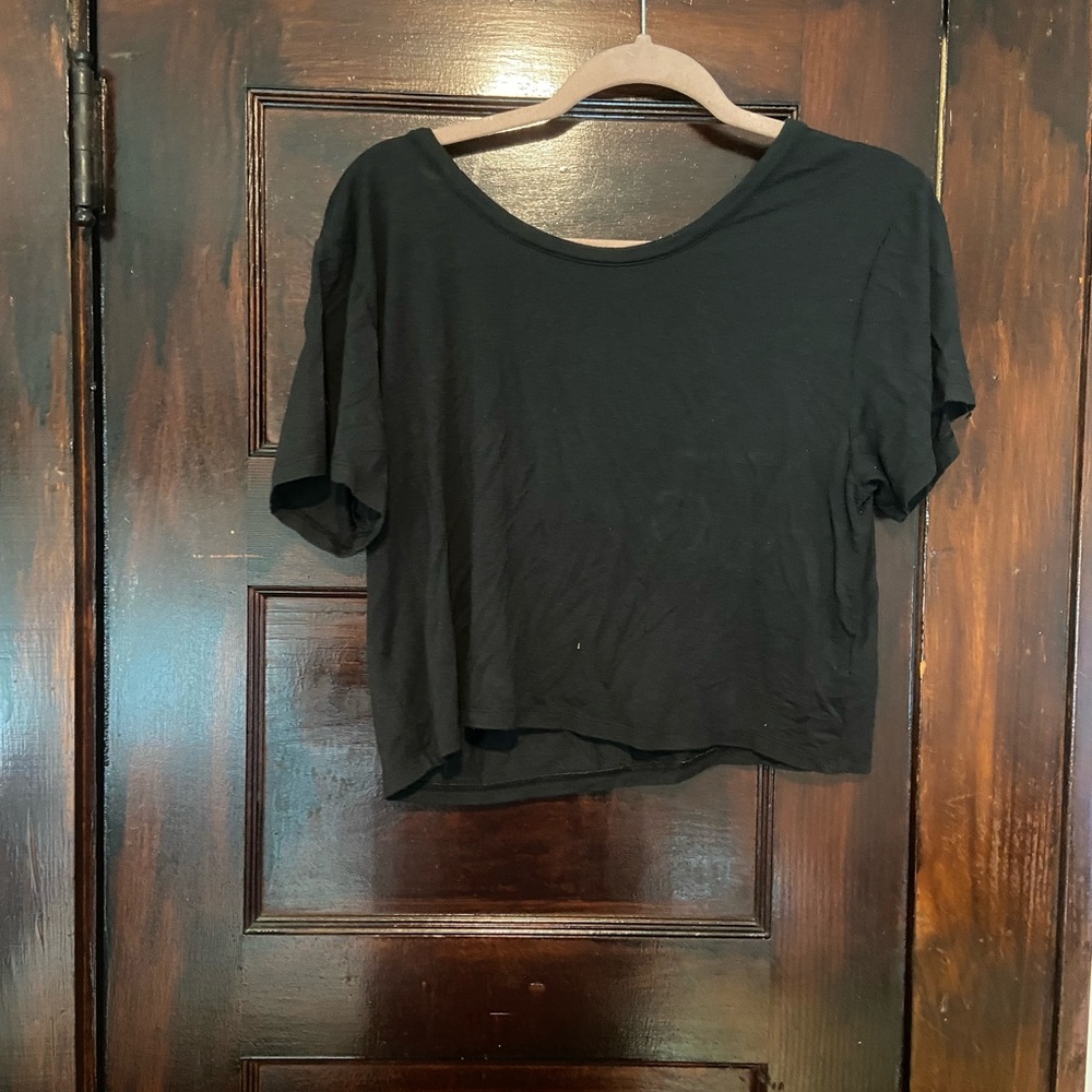 American Eagle Soft and Sexy Crop Shirt